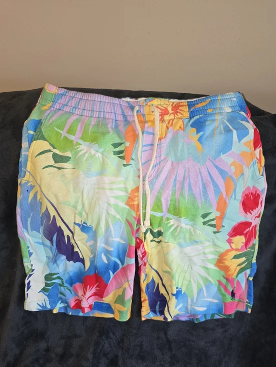 Ralph Lauren Tropical Print Traveler Shorts - Multicolor - Picture 5 of 6